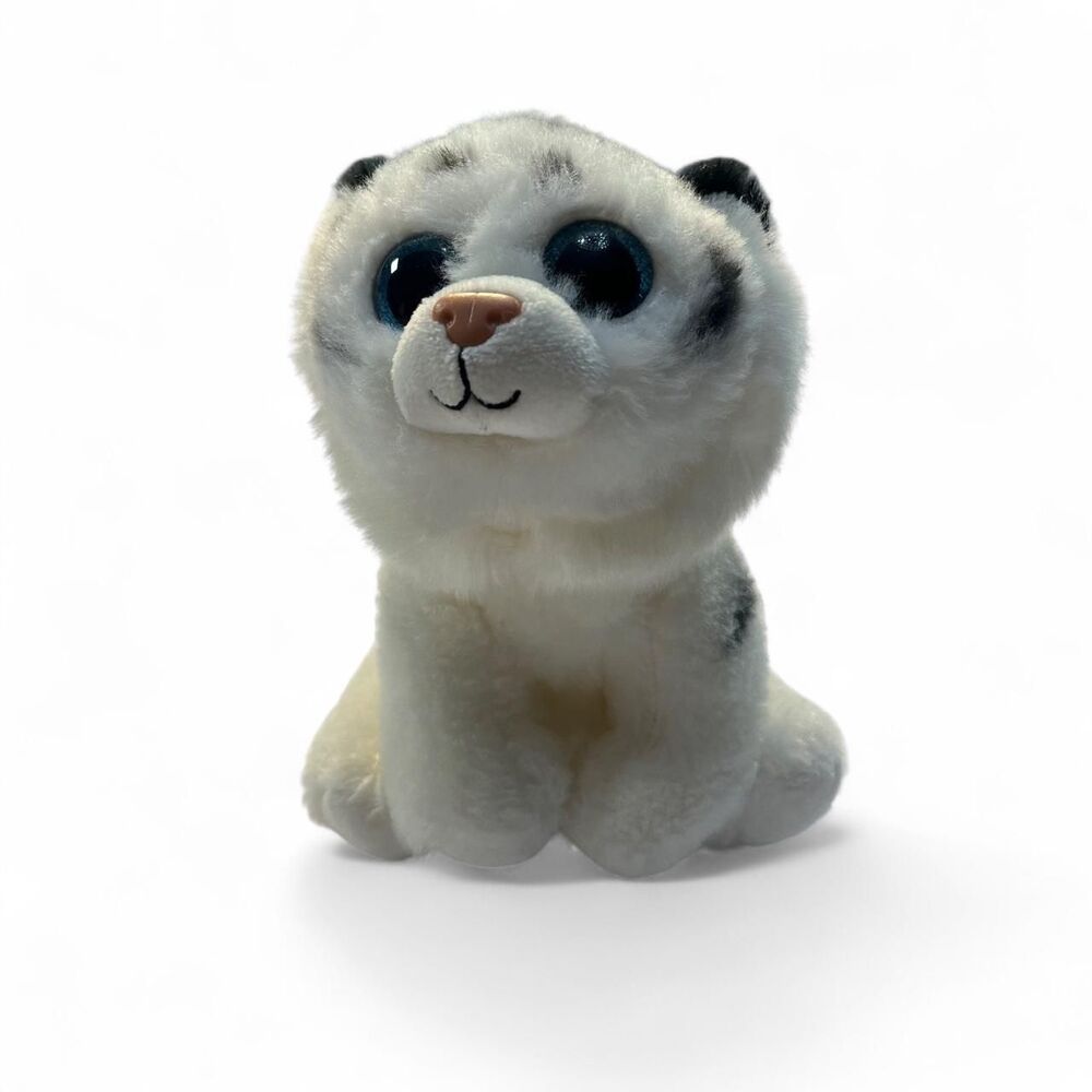 Ty Beanie Boos Tundra the White Tiger Plush Stuffed Animal Soft Toy